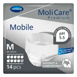 Molicare Premium Mobile 10 druppels maat M (14 stuks)