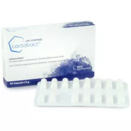 LACTOBACT LDL-Controleer maag -resistente capsules, 30 st