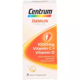 CENTRUM Fokus Immuune 1000 mg vitamine C+D -sticks, 8 st