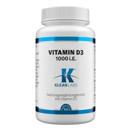 Vitamine D 1000 IE tabletten, 100 stuks