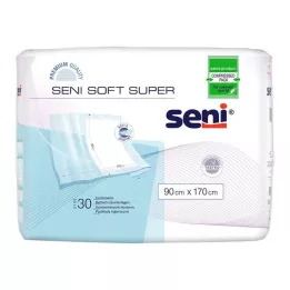 SENI Zachte Super Bedbeschermer 90x170 cm, 30 stuks