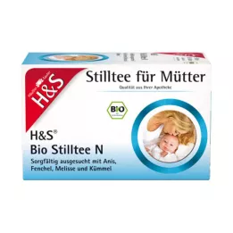 H&S Biologische Borstvoedingsthee N Filterzakjes, 20X1.8 g