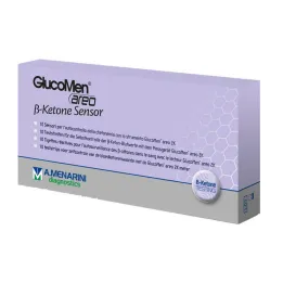 Glucomen areo 2K ß-ketonensensorteststrips, 10 stuks
