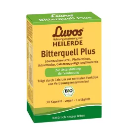 LUVOS Healing Earth Bio Bitterquell Plus capsules, 30 st