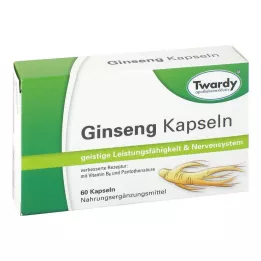 GINSENG CAPSULES, 60 stuks