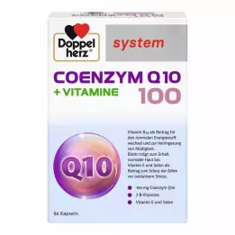DOPPELHERZ Co-enzym Q10 100+Vitaminensysteem capsules, 60 stuks