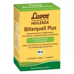 LUVOS Healing Earth Bio Bitterquell Plus Capsules, 60 stuks