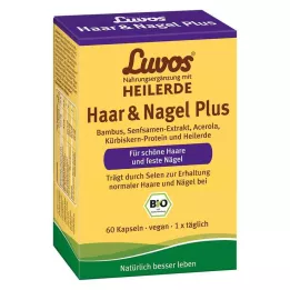 LUVOS Genezende klei Organisch haar & Nail Plus capsules, 60 stuks
