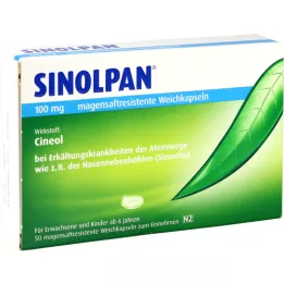 SINOLPAN 100 mg maag -resistente zachte capsules, 50 st