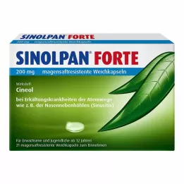 SINOLPAN forte 200 mg maagsapresistente zachte capsules, 21 stuks