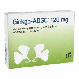 GINKGO ADGC 120 mg filmomhulde tabletten, 20 stuks