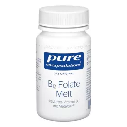 PURE ENCAPSULATIONS B12 Folaat smelttabletten, 90 stuks