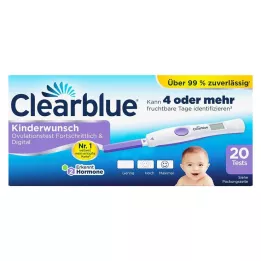 CLEARBLUE Ovulatietest geavanceerd & digitaal, 20 stuks