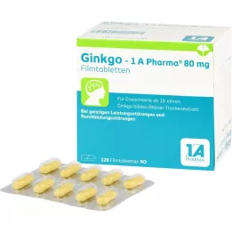 GINKGO-1A Pharma 80 mg Film -gecoate tabletten, 120 st