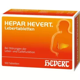 HEPAR HEVERT Levertabletten, 100 st