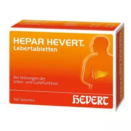 HEPAR HEVERT Levertabletten, 100 stuks
