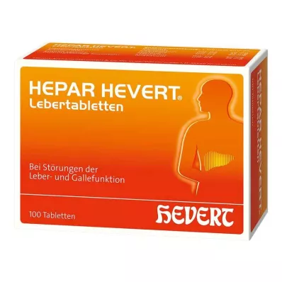HEPAR HEVERT Levertabletten, 100 stuks