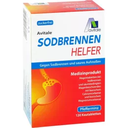 SODBRENNEN Helfer kauwtabletten, 120 stuks