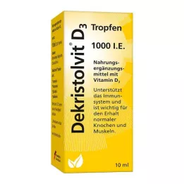 DEKRISTOLVIT D3 1000 IE druppels, 10 ml