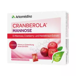CRANBEROLA Mannosepoeder voor orale oplossing, 14X4 g