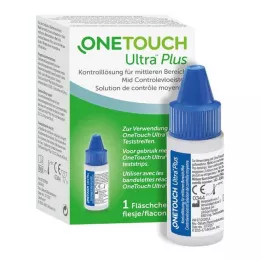 ONE TOUCH Ultra Plus Controle Oplossing Medium, 3,8 ml