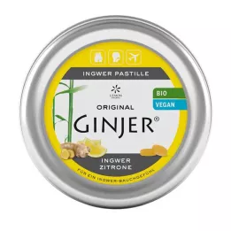 INGWER GINJER Pastilles Biologisch Citroen, 40 g