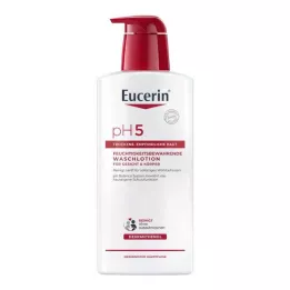 EUCERIN pH5 waslotion voor de gevoelige huid met pomp, 400 ml