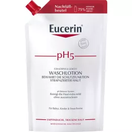 Eucerin PH5 Wasvulling Sensitive Skin, 750 ml