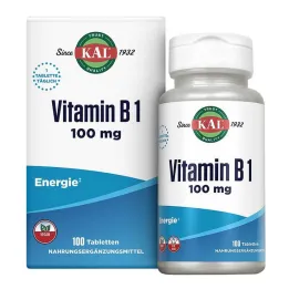 Vitamine B1 Thiamine 100 mg tabletten, 100 tabletten