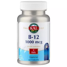 VITAMIN B12 1000 µg tabletten, 50 stuks