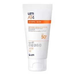LETI AT4 Defense Gezichtscrème SPF 50+, 50 ml