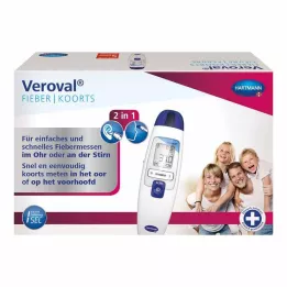 VEROVAL 2in1 Infrared Fever Thermometer, 1 st