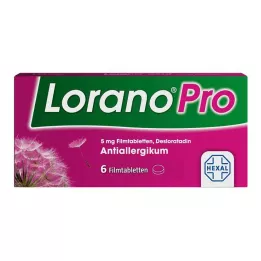 LORANOPRO 5 mg filmomhulde tabletten, 6 stuks