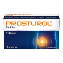 PROSTUROL Zetpillen, 10 stuks