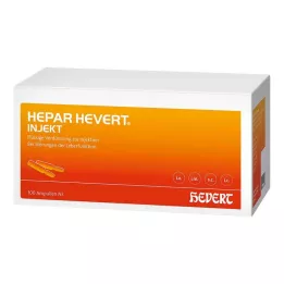 HEPAR HEVERT ampullen injecteren, 100X2 ml