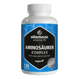 AMINOSÄUREN KOMPLEX veganistische tabletten, 120 stuks