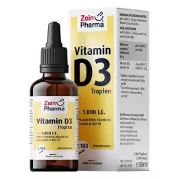 VITAMIN D3 TROPFEN 1.000 d.w.z. 2100 Tro.ZeinPharma, 50 ml