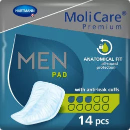 MOLICARE Premium MEN Pad 3 druppels, 14 st