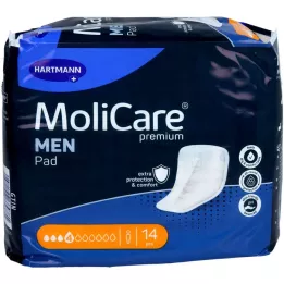 MOLICARE Premium MEN Pad 4 druppels, 14 stuks