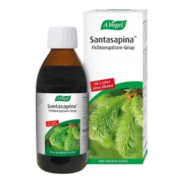 A.VOGEL Santasapina zonder alcohol rode sparsiroop, 200 ml