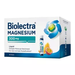 BIOLECTRA Magnesium 300 mg Vloeistof, 28 stuks