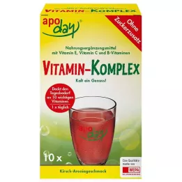 Apoday Vitamine Complex Cherry Aronia Sugar-Free Powder, 10x5 g