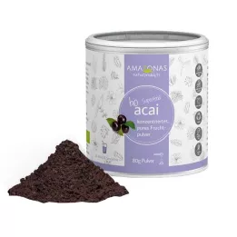 ACAI 100% biologisch poeder zonder dragers, 80 g