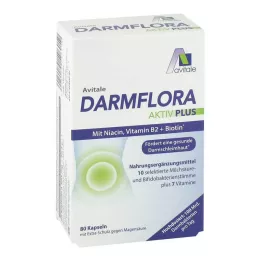 DARMFLORA Aktiv Plus 100 miljard bacteriën + 7 vitaminen, 80 stuks