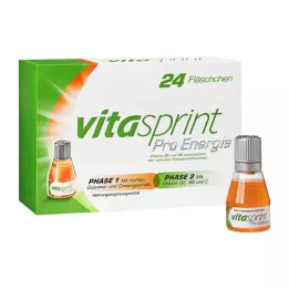VITASPRINT Pro Energy Drink Flessen, 24 stuks
