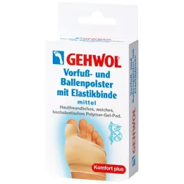 Gehwol voorvoet- en balvoetvulling met elastische bandage medium, 1 stuk