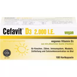 Cefavit D3 2.000 d.w.z. harde capsules, 100 st