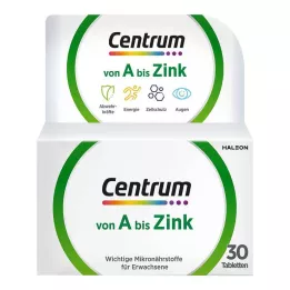 CENTRUM A-Zinktabletten, 30 stuks