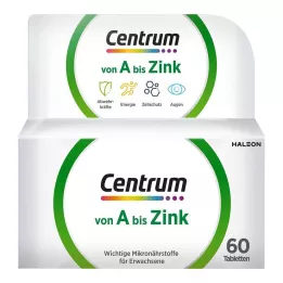 CENTRUM A-Zinktabletten, 60 stuks