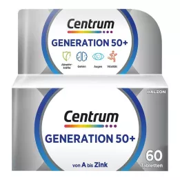 CENTRUM Generatie 50+ tabletten, 60 stuks